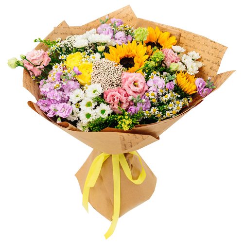 Цветочный букет «Солнечный день»