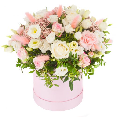 Цветы в коробке «Глория»