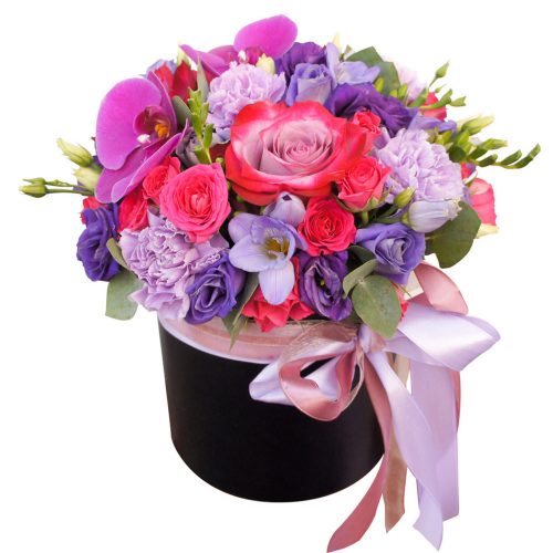 Цветочная композиция «Тайна»