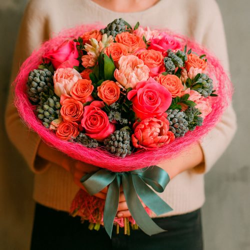 Букет цветов «Лесное очарование»