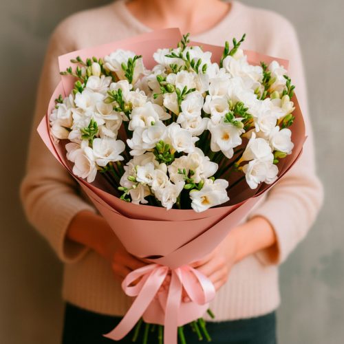 Монобукет «Нежная фрезия»